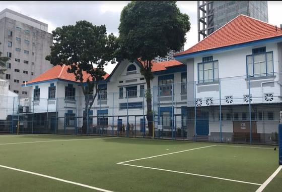 The conserved buildings at 37 Emerald Hill today