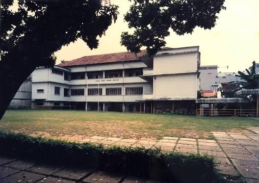 The Song Ong Siang Block across the field